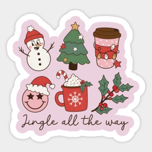 Jingle All The Way. Sticker